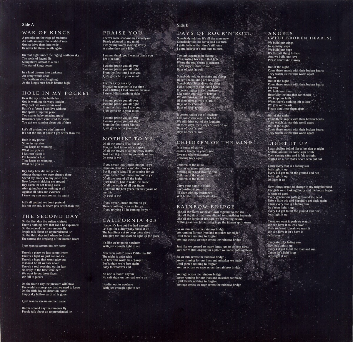 Europe  War Of Kings : LP Sleeve 1